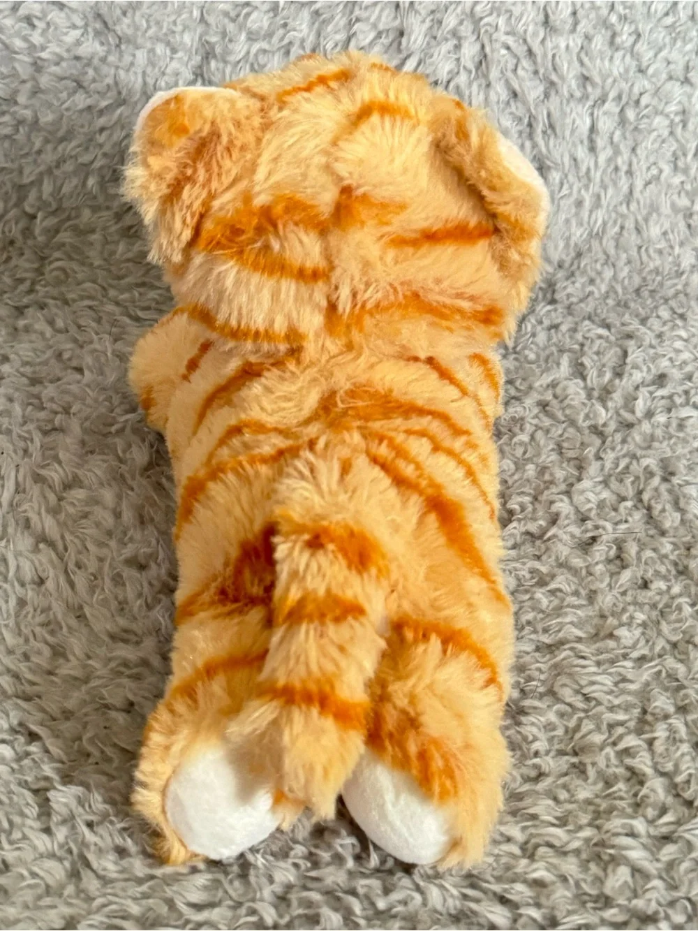 Aurora Miyoni Cat Plush 10” Orange Tabby Stuffed Animal Soft Toy
